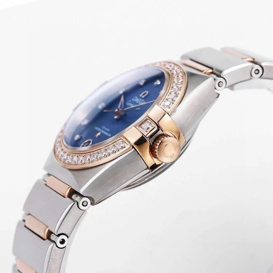 Omega Constellation 29mm Blue Dial Two-Tone VSF Watch Replica – Premium Quality VSF Timepiece - 图片 6