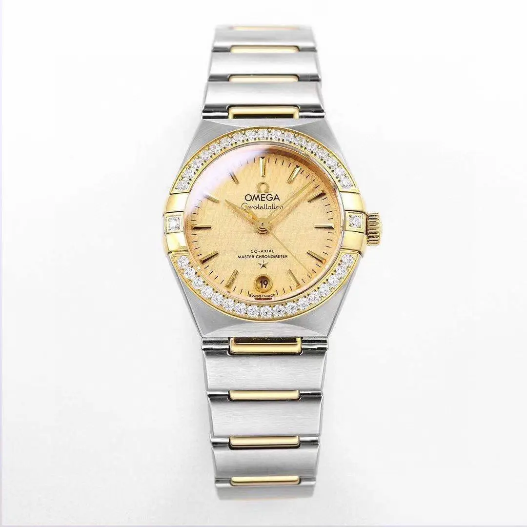 Omega Constellation 29mm Champagne Dial Two-Tone VSF Watch Replica – Premium Quality - 图片 2