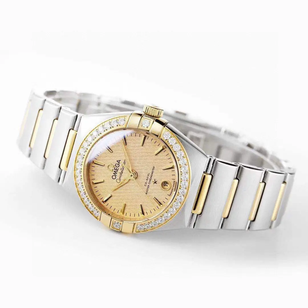 Omega Constellation 29mm Champagne Dial Two-Tone VSF Watch Replica – Premium Quality - 图片 7