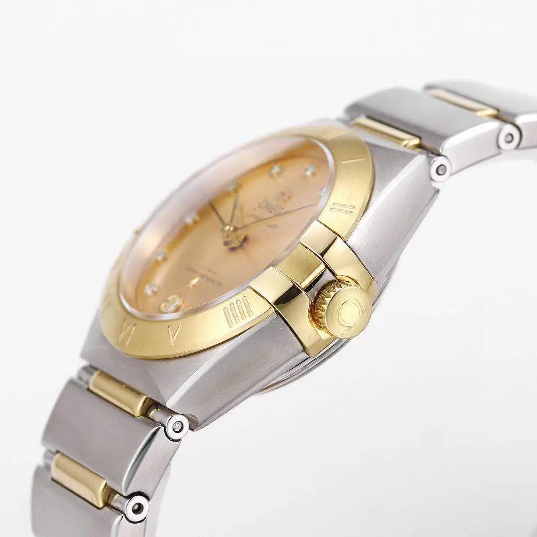 Omega Constellation 29mm Champagne Dial Two-Tone VSF Watch Replica - 图片 6