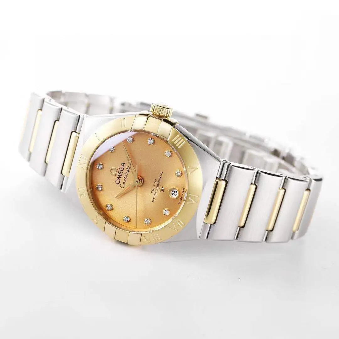 Omega Constellation 29mm Champagne Dial Two-Tone VSF Watch Replica - 图片 7