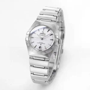 Omega Constellation 29mm Silver VSF Watch Replica – Premium Quality VSF Timepiece