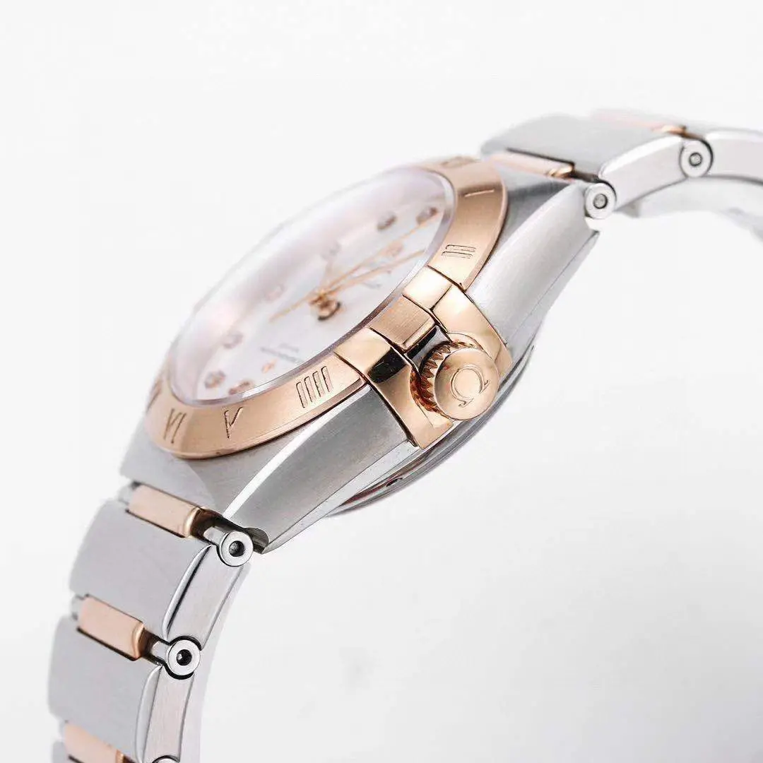 Omega Constellation 29mm White Dial Two-Tone VSF Watch Replica – Premium Quality - 图片 8