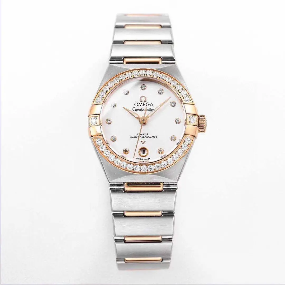 Omega Constellation 29mm White Dial Two-Tone VSF Watch Replica – Premium Quality VSF Timepiece Collection - 图片 2