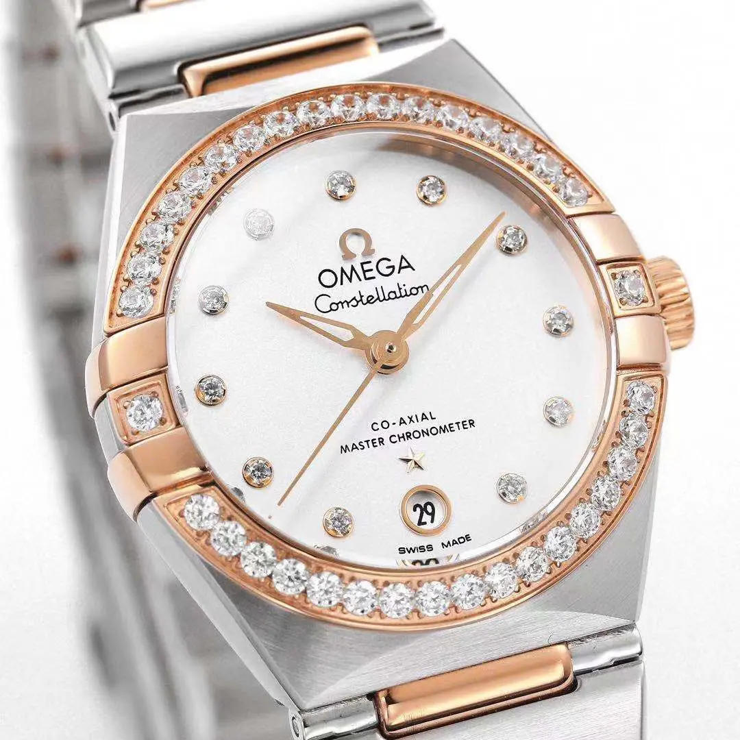 Omega Constellation 29mm White Dial Two-Tone VSF Watch Replica – Premium Quality VSF Timepiece Collection - 图片 4