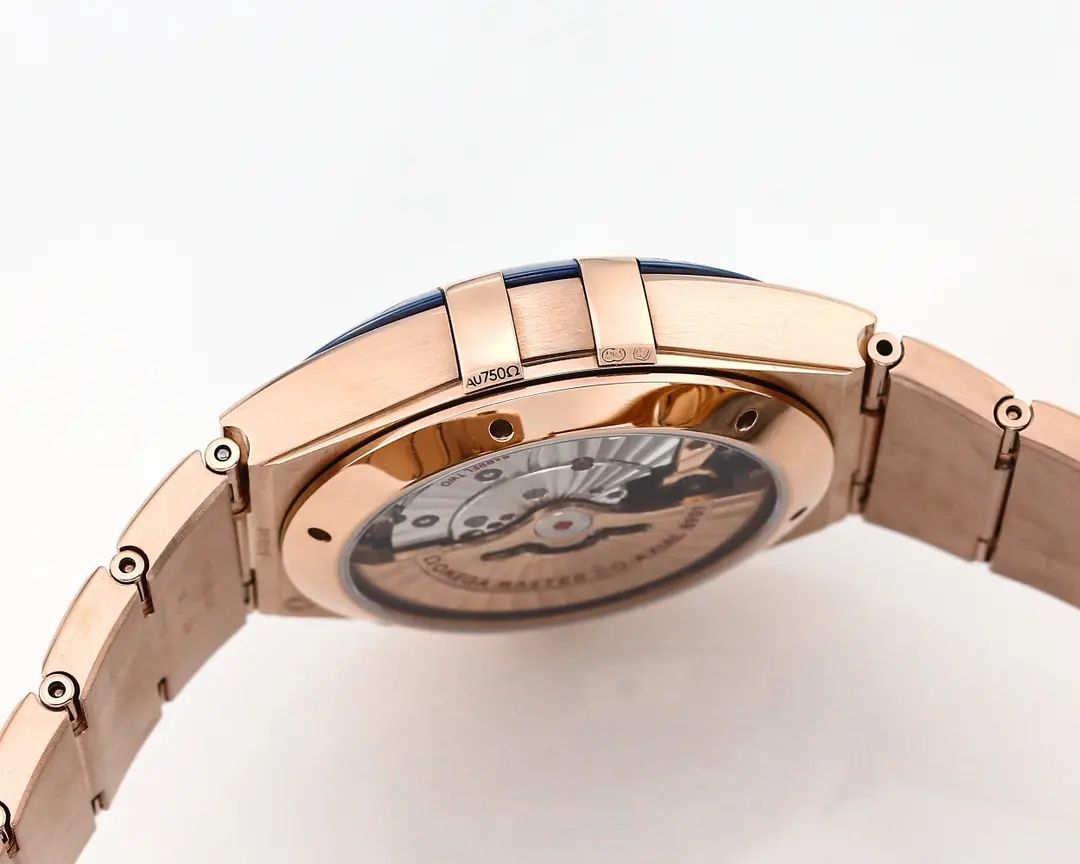 OMEGA Constellation 41mm Blue Rose Gold VSF Replica Watch - 图片 7
