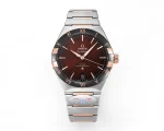 OMEGA Constellation 41mm Burgundy Dial Steel Replica – VSF Watch Collection