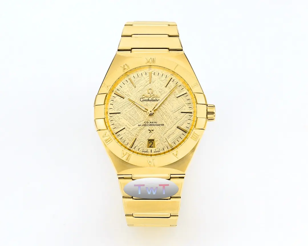 OMEGA Constellation 41mm Gold Ceramic Watch – Premium VSF Watch Replica from Trusted Source