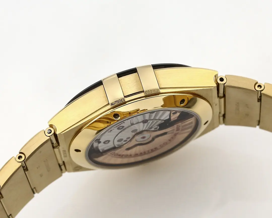 OMEGA Constellation Ceramic Bezel Gold Black VSF Replica Watch - 图片 7