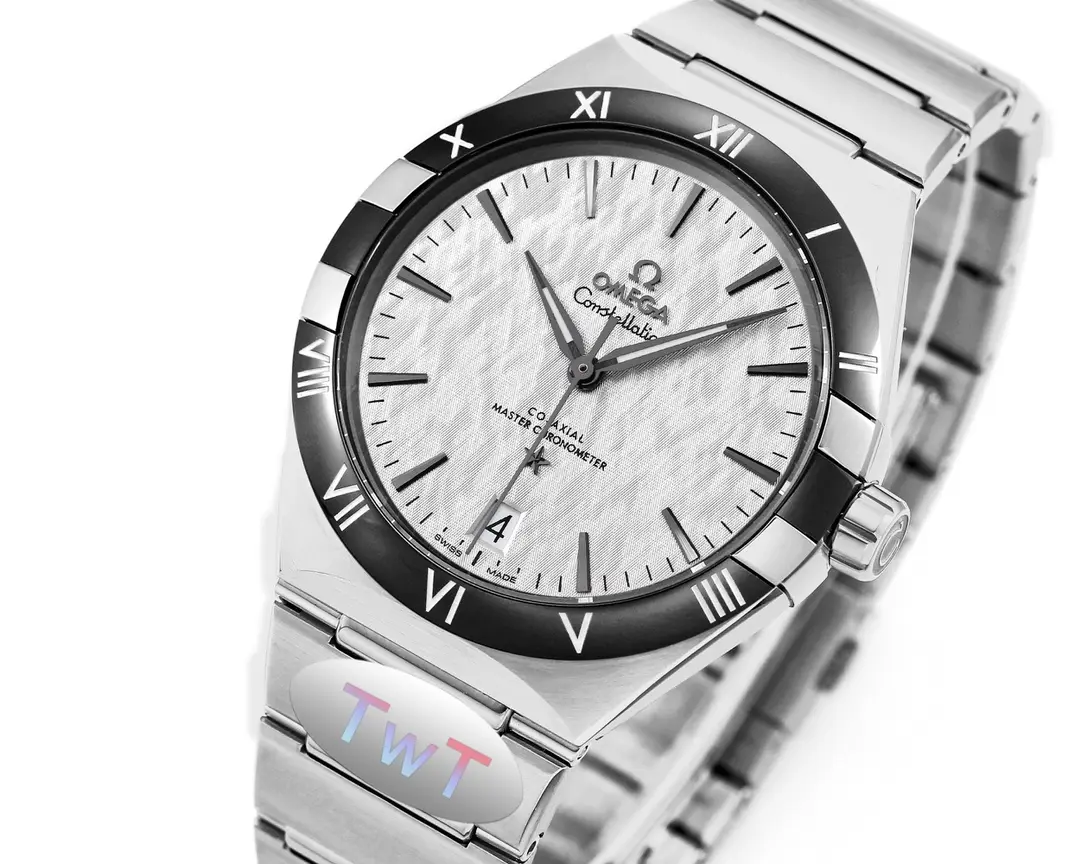 OMEGA Constellation Ceramic Bezel Silver VSF Replica Watch - 图片 2