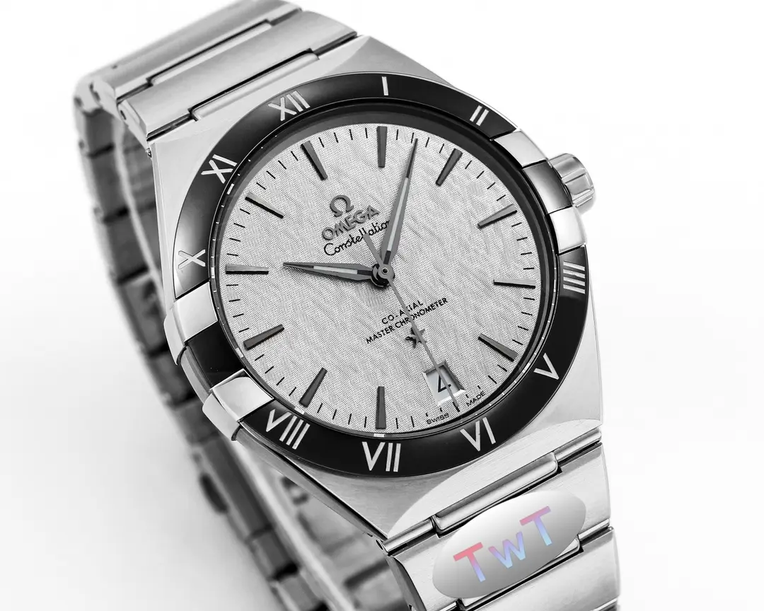 OMEGA Constellation Ceramic Bezel Silver VSF Replica Watch - 图片 3