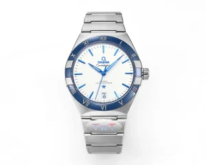 OMEGA Constellation Ceramic Blue Dial VSF Replica Watch