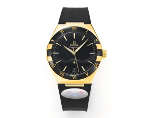 OMEGA Constellation Meteorite Black VSF Watch Replica