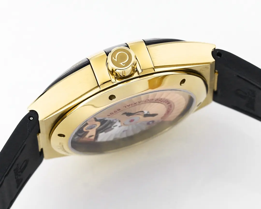 OMEGA Constellation Meteorite Black VSF Watch Replica - 图片 6