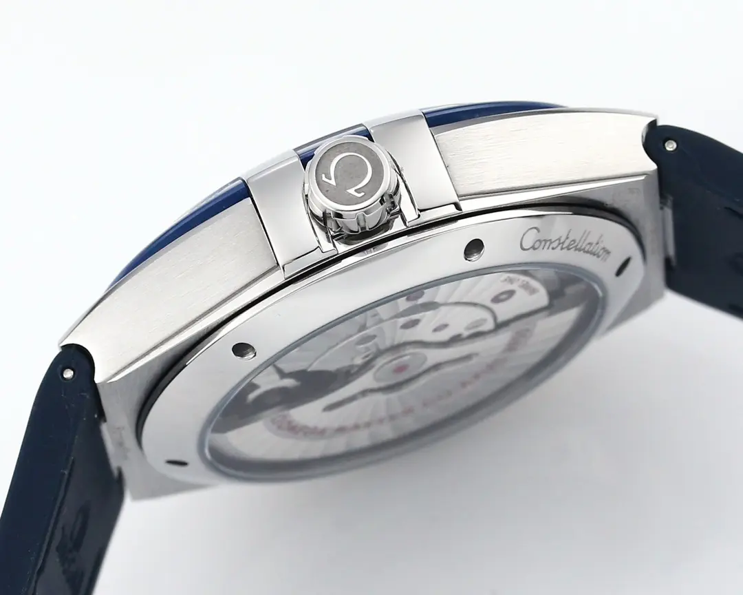 OMEGA Constellation Meteorite Blue Dial VSF Watch Replica - 图片 6