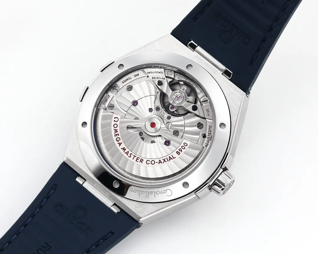 OMEGA Constellation Meteorite Blue Dial VSF Watch Replica - 图片 9