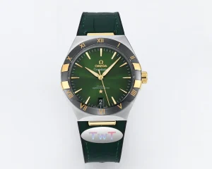 OMEGA Constellation Meteorite Green VSF Watch Replica