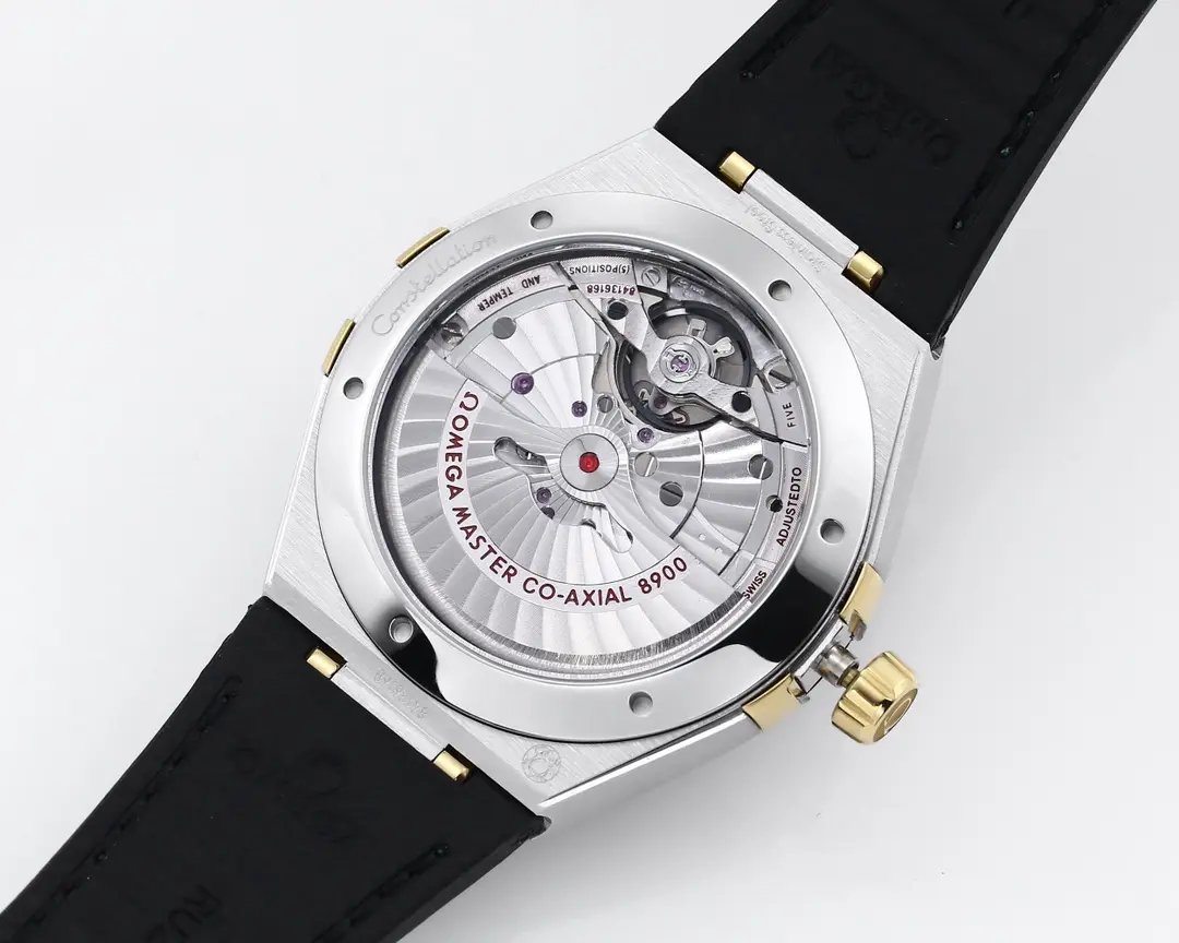 OMEGA Constellation Meteorite Green VSF Watch Replica - 图片 8
