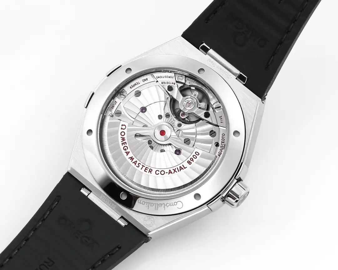 OMEGA Constellation Meteorite Watch Black Leather VSF Luxury Replica - 图片 8