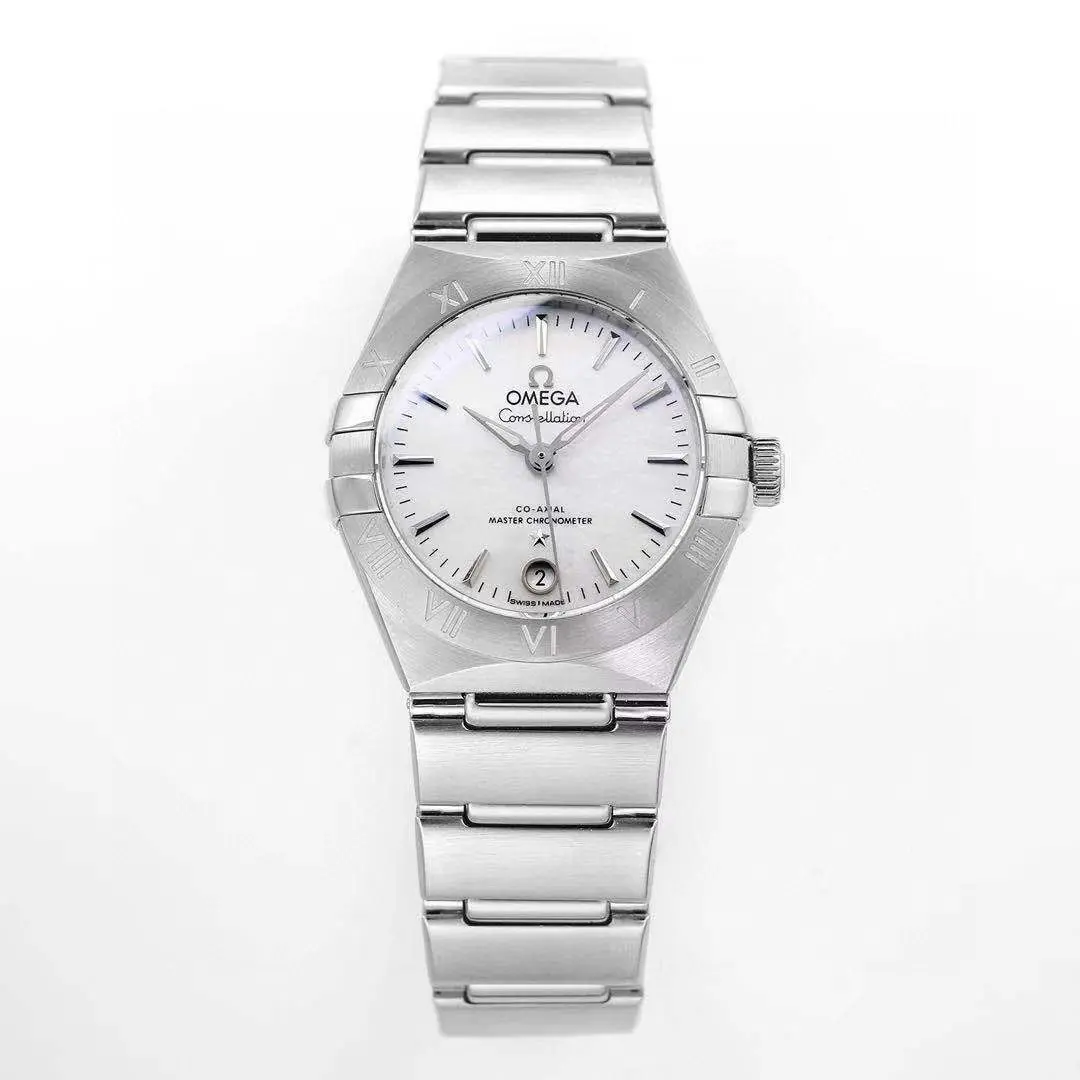 Omega Constellation V6 29mm Silver Replica VSF Watch – Premium Quality Timepiece - 图片 2