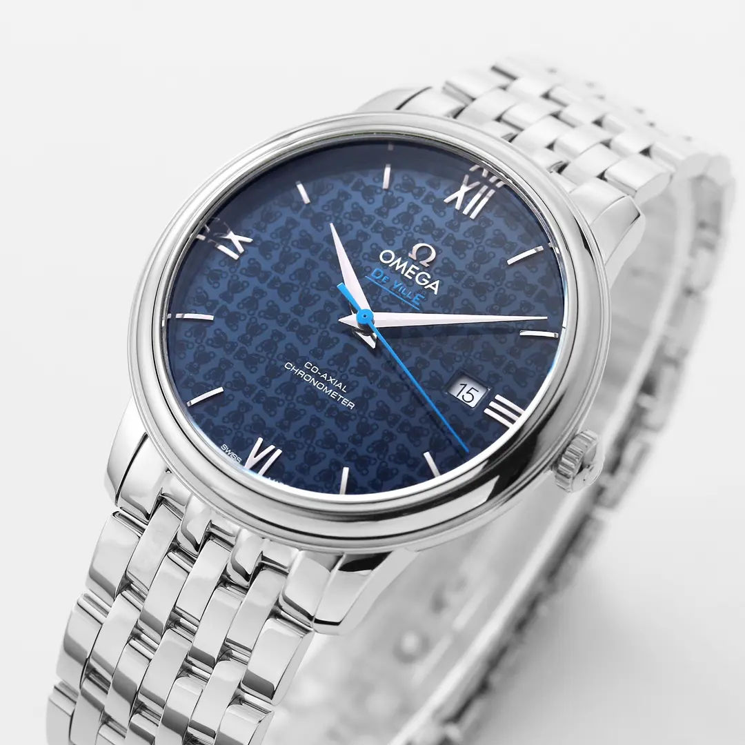OMEGA De Ville 424.10.40.20.03.003 Blue Steel - 图片 9
