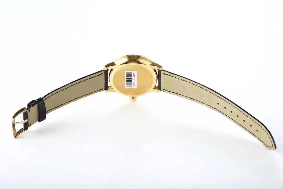 Omega De Ville Gold Watch Black Strap - 图片 3
