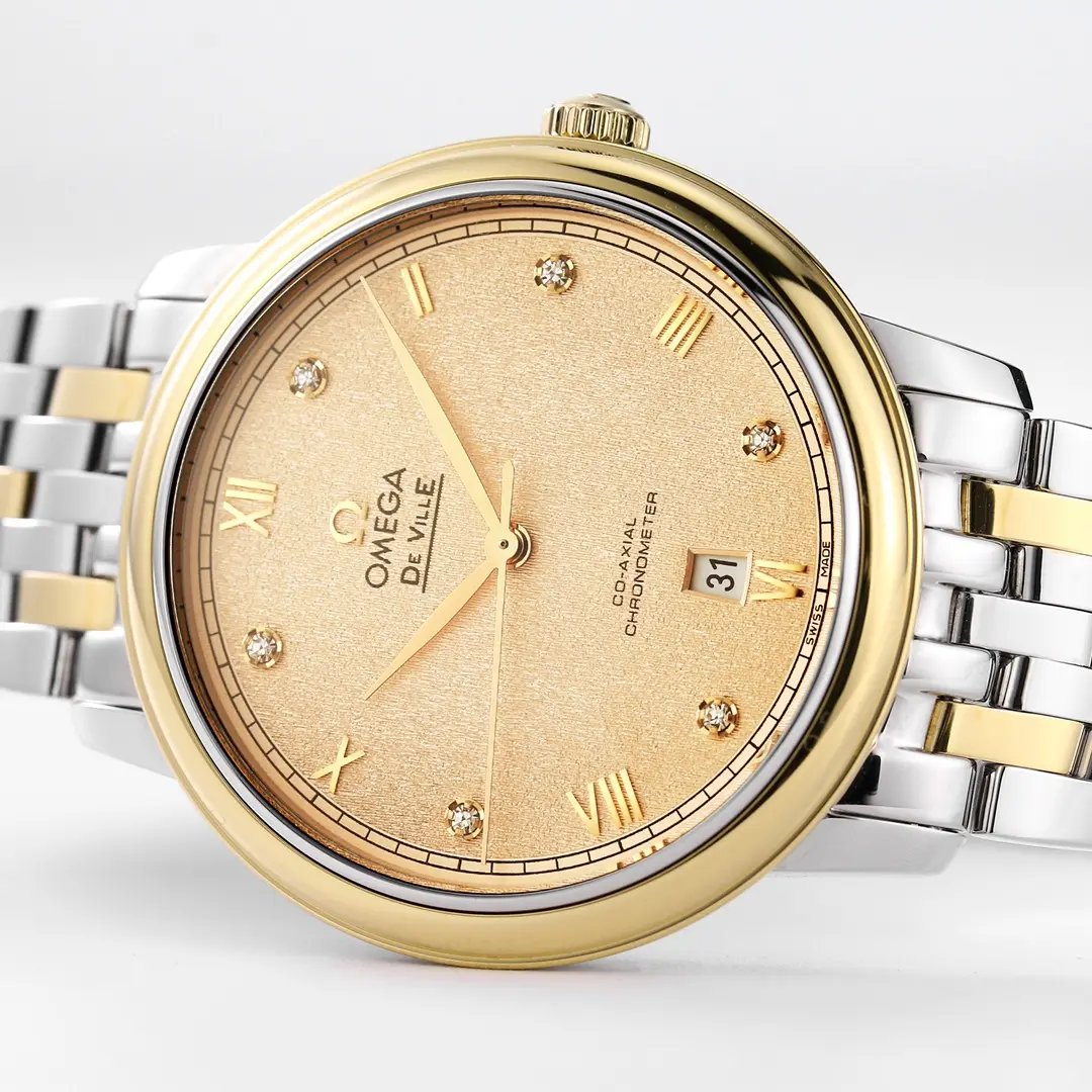 Omega De Ville Prestige Champagne Dial Two-Tone - 图片 3