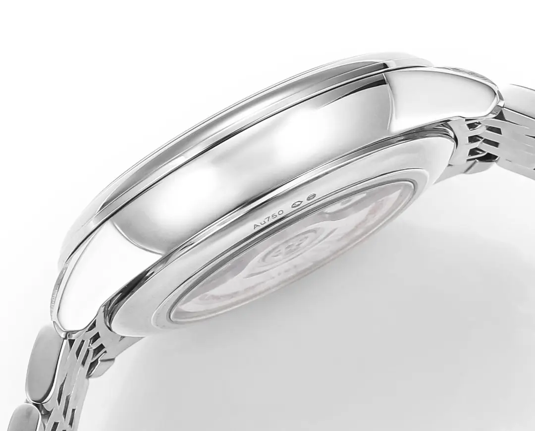 Omega De Ville Prestige Red Dial Steel Watch - 图片 5