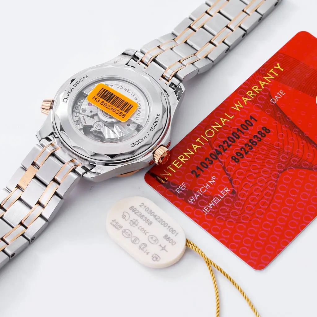 VS Factory Omega Seamaster 300M Blue Dial Steel VSF Luxury Watch - 图片 9