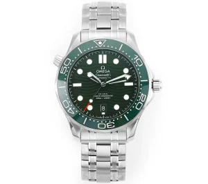 VS Factory OMEGA Seamaster Diver 300M Green Dial Steel – Premium VSF Watches Collection