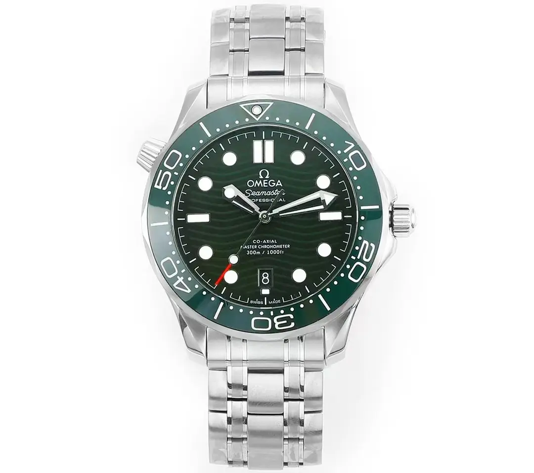 VS Factory OMEGA Seamaster Diver 300M Green Dial Steel – Premium VSF Watches Collection