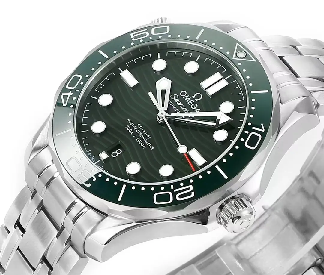 VS Factory OMEGA Seamaster Diver 300M Green Dial Steel – Premium VSF Watches Collection - 图片 3