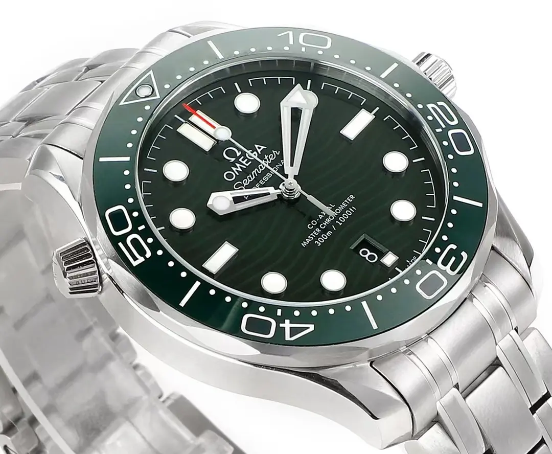 VS Factory OMEGA Seamaster Diver 300M Green Dial Steel – Premium VSF Watches Collection - 图片 4