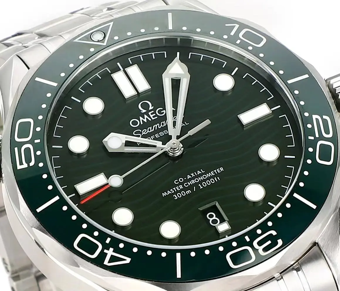 VS Factory OMEGA Seamaster Diver 300M Green Dial Steel – Premium VSF Watches Collection - 图片 5