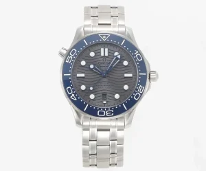 VS Factory OMEGA Seamaster Planet Ocean 600m Co-Axial Master Chronometer 42mm Diver’s Watch – Black Dial, Stainless Steel Bracelet by VSF Watches Brand