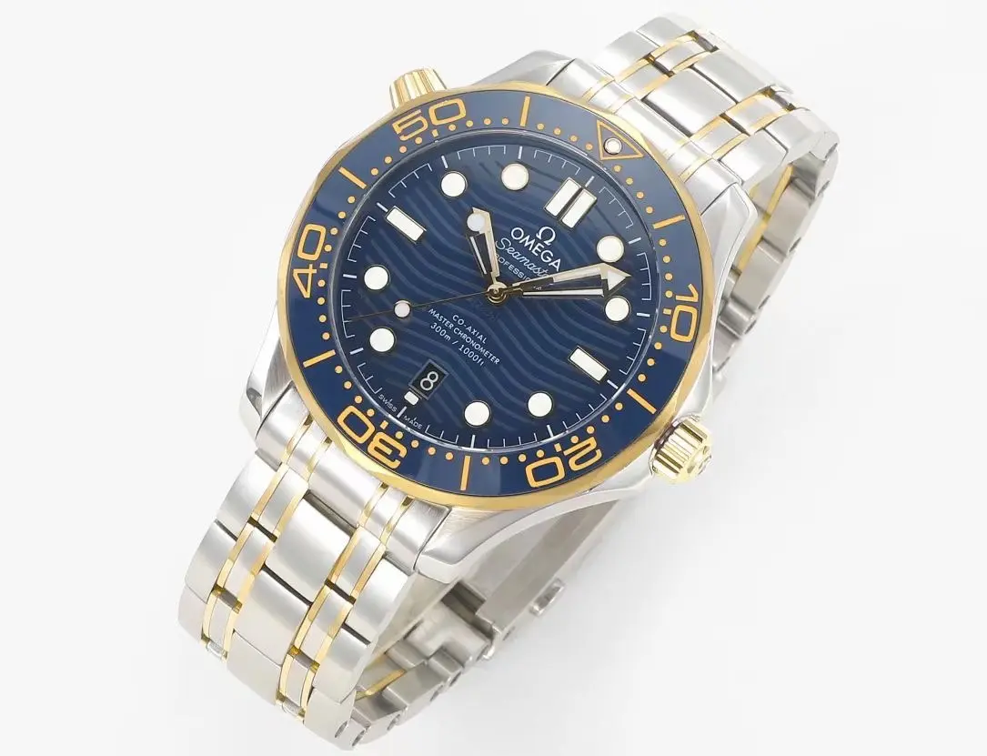 VS Factory OMEGA Seamaster Planet Ocean 600m Co-Axial Master Chronometer 42mm Diver’s Watch – Blue Dial, Stainless Steel with Ceramic Bezel by VSF Watches Brand - 图片 2