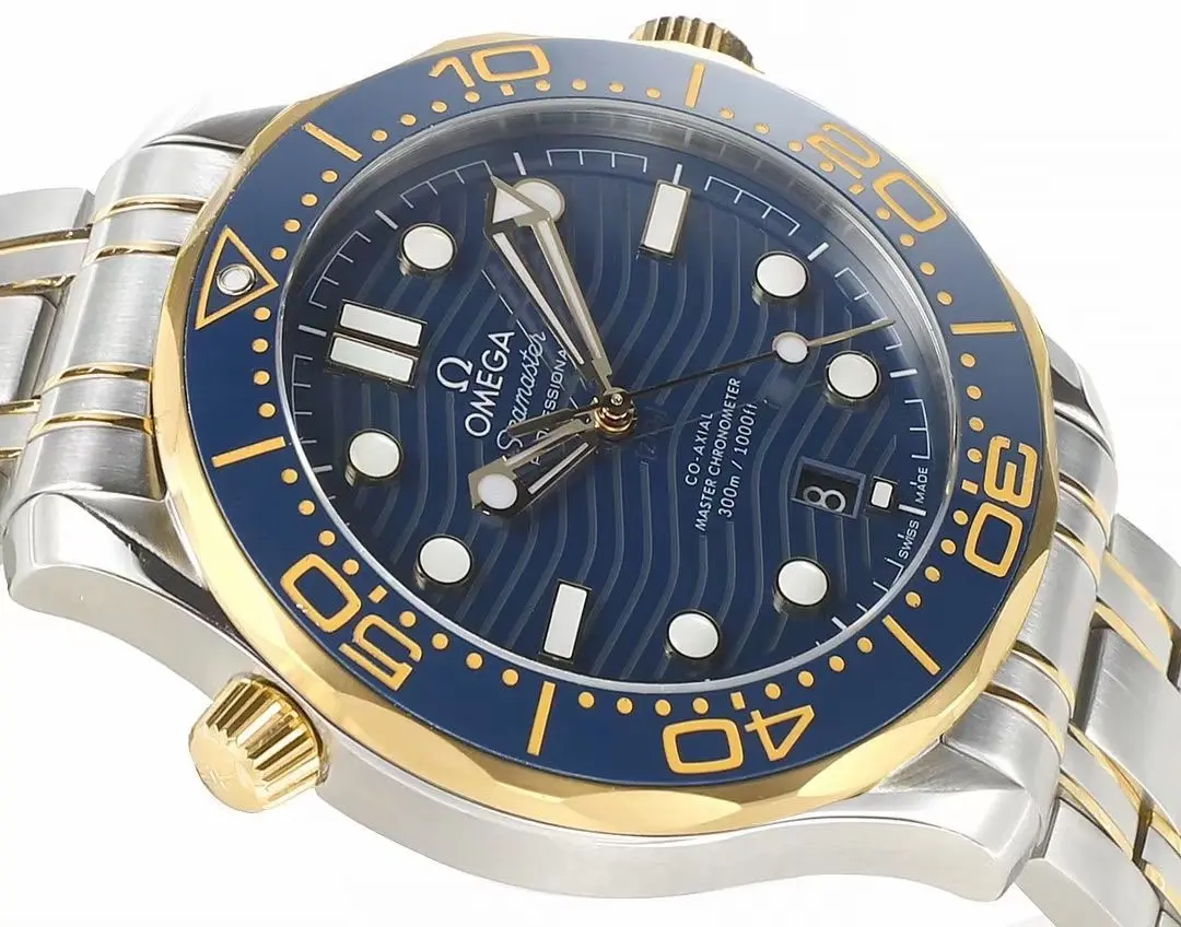VS Factory OMEGA Seamaster Planet Ocean 600m Co-Axial Master Chronometer 42mm Diver’s Watch – Blue Dial, Stainless Steel with Ceramic Bezel by VSF Watches Brand - 图片 4