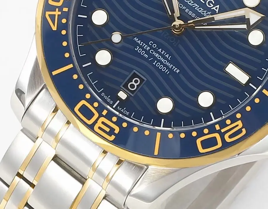VS Factory OMEGA Seamaster Planet Ocean 600m Co-Axial Master Chronometer 42mm Diver’s Watch – Blue Dial, Stainless Steel with Ceramic Bezel by VSF Watches Brand - 图片 5