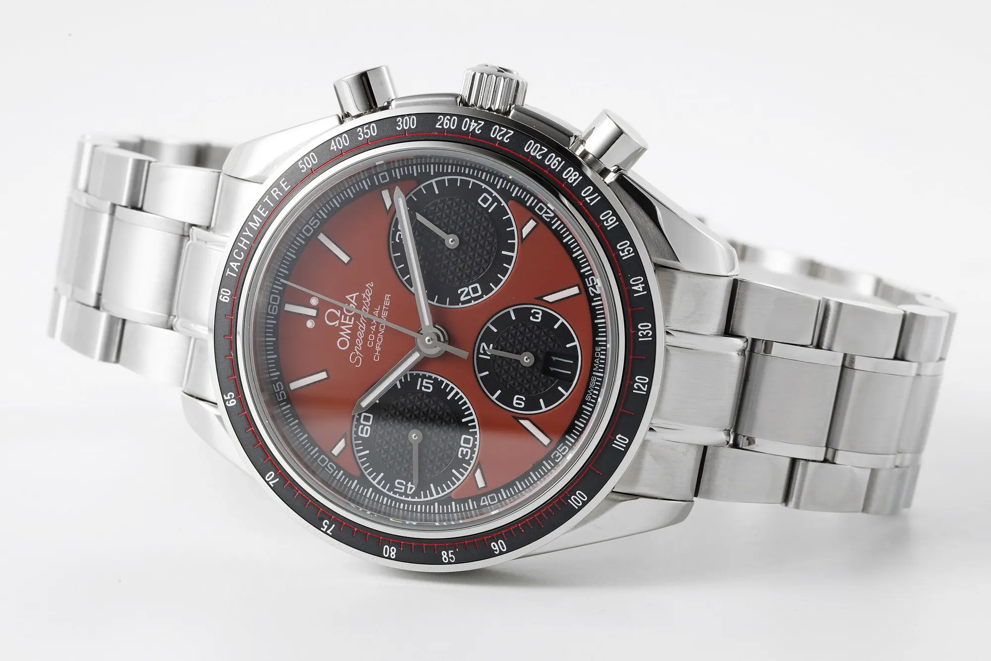 VS Factory Omega Speedmaster 326.32.40.50.06.001 Red Steel VSF Luxury Watch - 图片 5