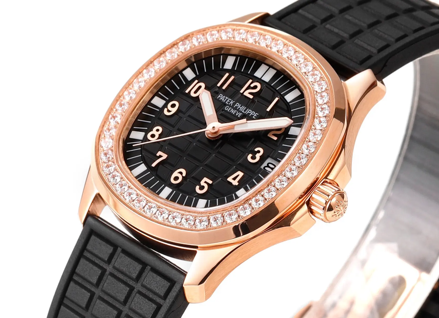 Patek Philippe Aquanaut Mechanical Watch Black Rubber – Super Clone Replica Edition - 图片 4