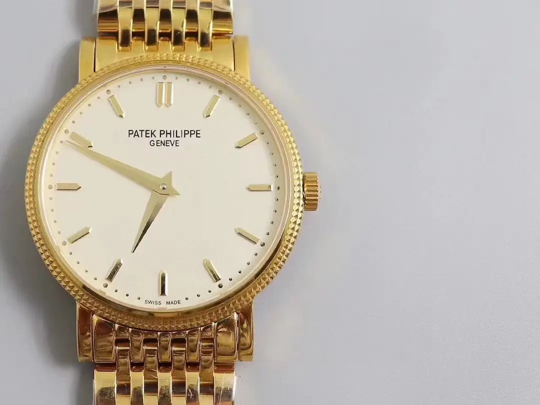 3K Factory Patek Philippe Calatrava 5120G Gold Super Clone Replica Watch - 图片 4