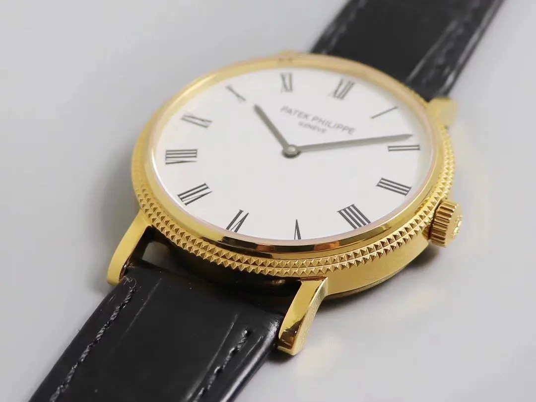 3K Factory Patek Philippe Calatrava 5120G White Dial Gold Super Clone Replica Watch - 图片 2
