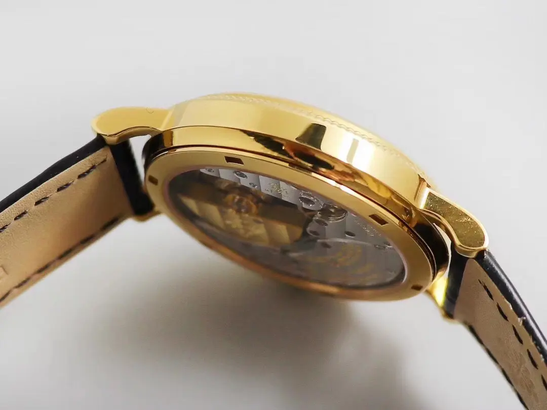 3K Factory Patek Philippe Calatrava 5120G White Dial Gold Super Clone Replica Watch - 图片 6