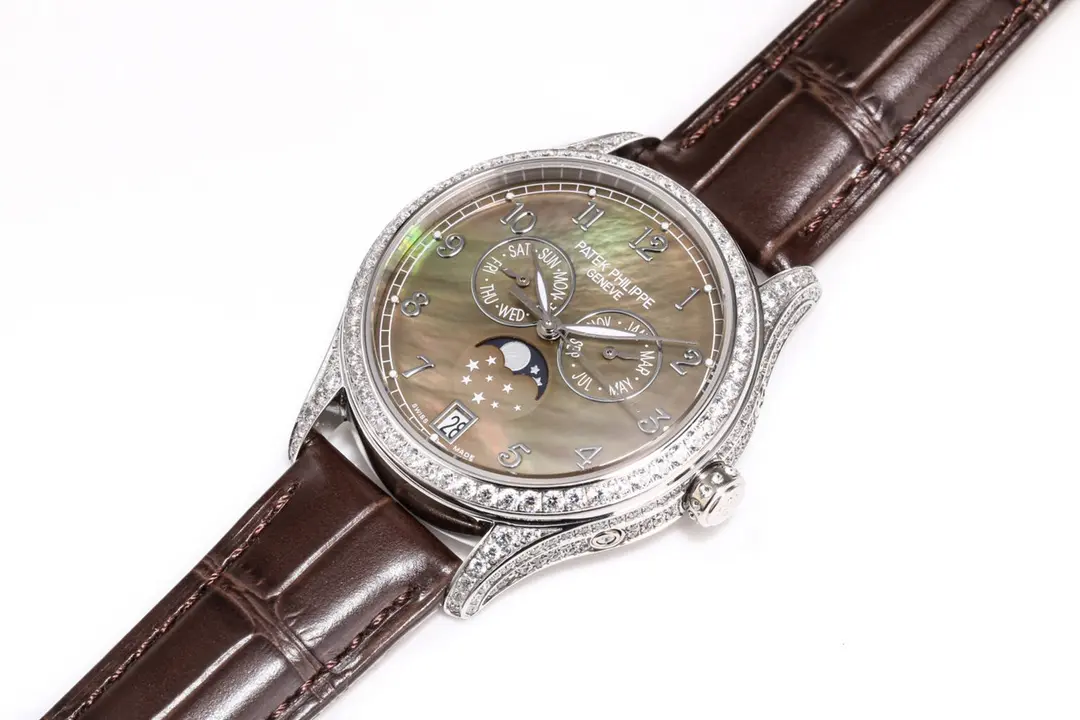 Patek Philippe Complications 4947R Brown Leather Super Clone Replica Watch – Premium Super Clone Watches - 图片 4