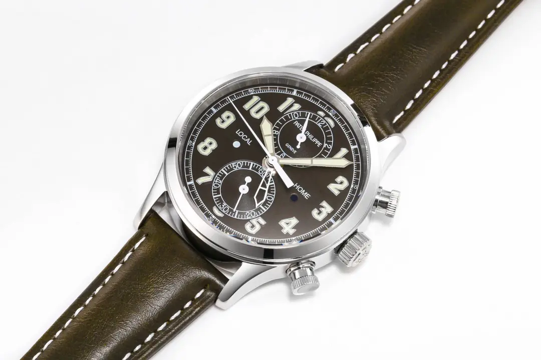 Patek Philippe Complications 5924G Grey Leather Super Clone Replica Watch - 图片 6