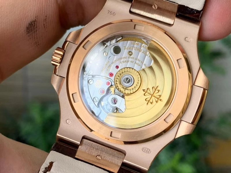 Patek Philippe nautilus 5711 brown Leather Strap Swiss Movement Replica - 图片 5
