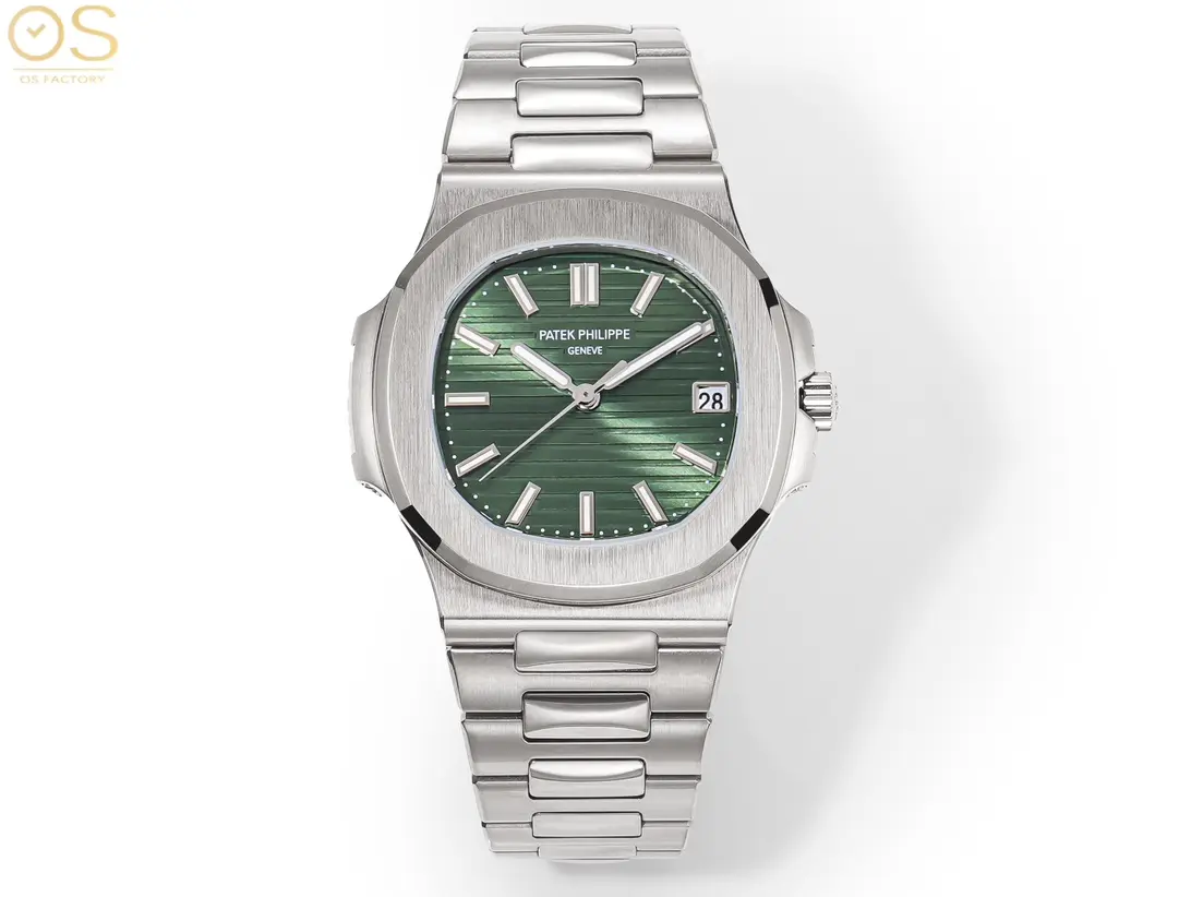 3K Factory Patek Philippe Nautilus 5711 Steel Green Dial Super Clone Replica Watch