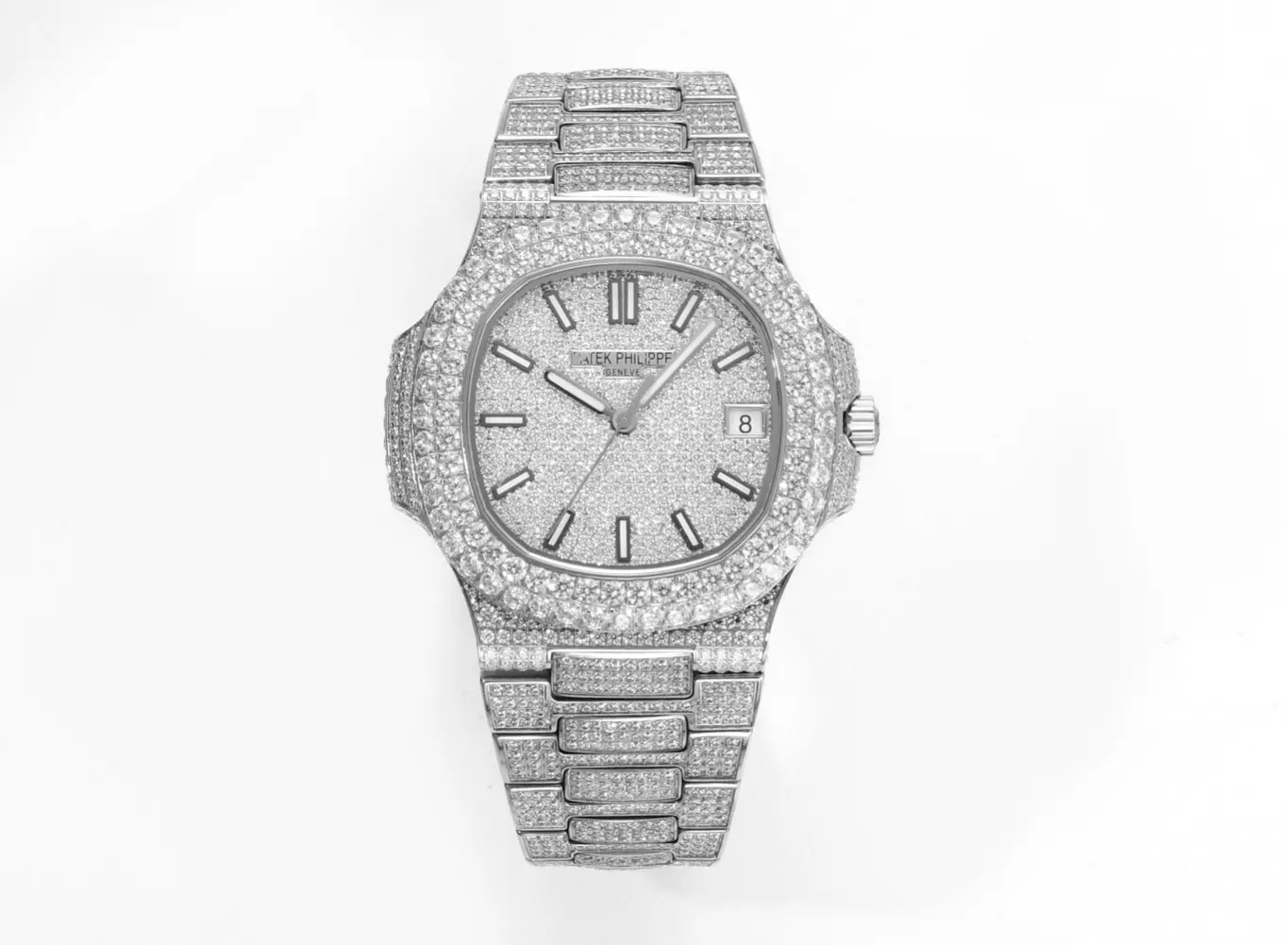 Patek Philippe Nautilus 5719/10G White Gold Super Clone Replica Watch