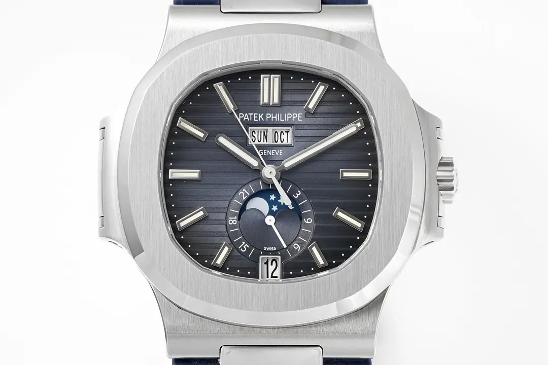 Patek Philippe Nautilus 5726/1A Blue Rubber Super Clone Replica Watch - 图片 2