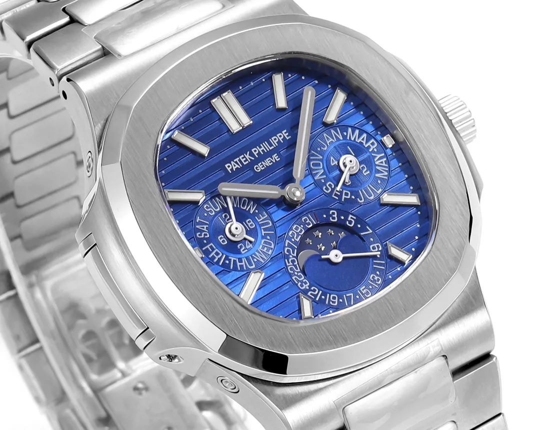 Patek Philippe Nautilus 5740/1G Blue Dial Super Clone Replica Watch - 图片 5